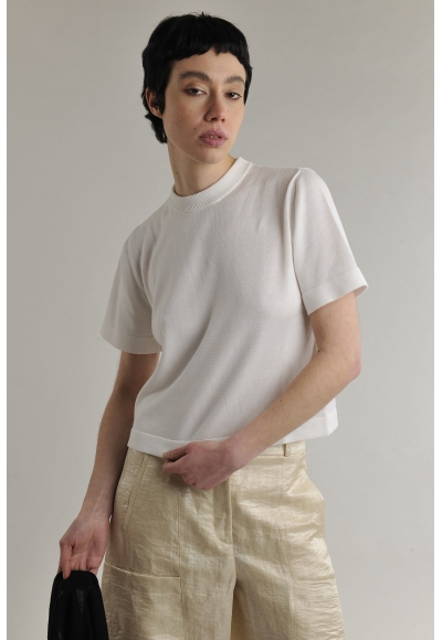 T-Shirt Maglia Cotton White