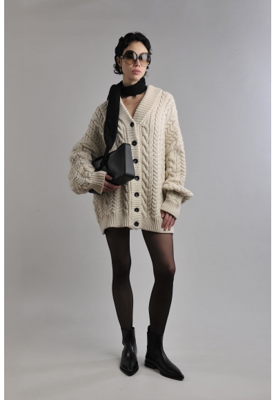 Cardigan Barb Cable Cream