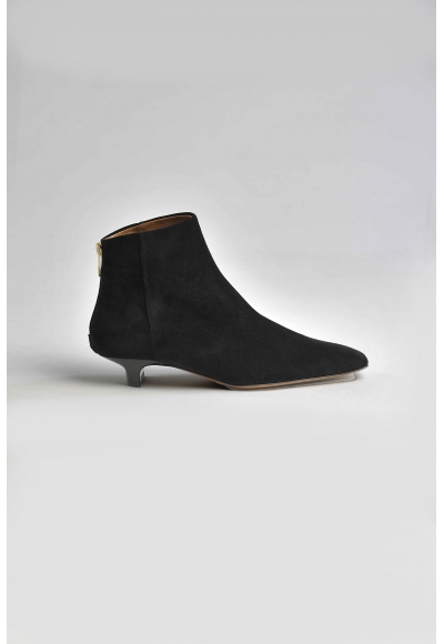 Tronchetto Polverelli Suede Black